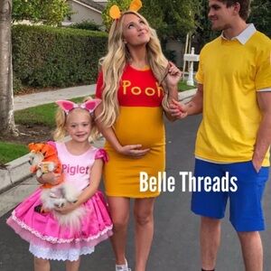 Women’s Maternity Halloween Costume / Winnie the Pooh